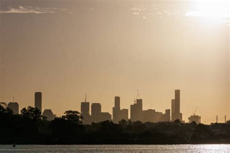 120+ Brisbane Skyline Silhouette Stock Photos, Pictures & Royalty-Free ...