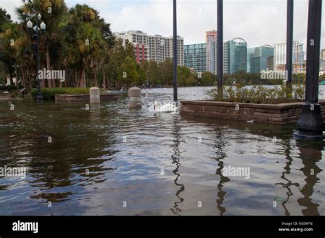 Orlando, USA. 11th Sep, 2017. Hurricane Irma damage in historic ...