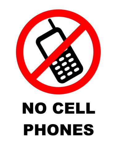 Free Printable No Cell Phone Sign, Download Free Printable No Cell Phone Sign png images, Free ...