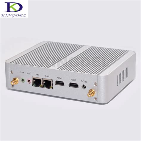 Fanless Mini Computer with Intel Celeron N3050 Dual Core Desktop PC Win ...