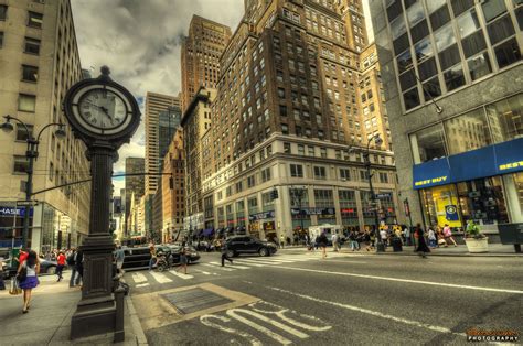 The Time... | New york city, Street view, Street