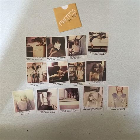 Taylor Swift - 1989 Polaroids Set #1, Hobbies & Toys, Memorabilia & Collectibles, Fan ...