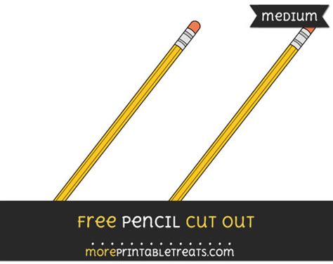 Pencil Cut Out – Medium