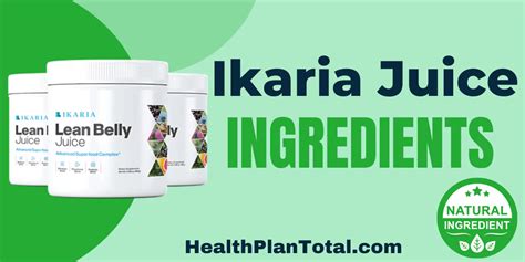 Ikaria Juice Ingredients - [2024]