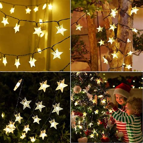 Christmas Solar Star Shaped Fairy Lights – Megamall Online Store