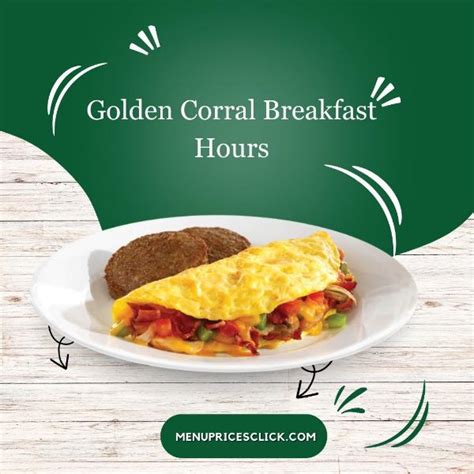 Golden Corral Breakfast Hours -Opening And Closing Time 2024