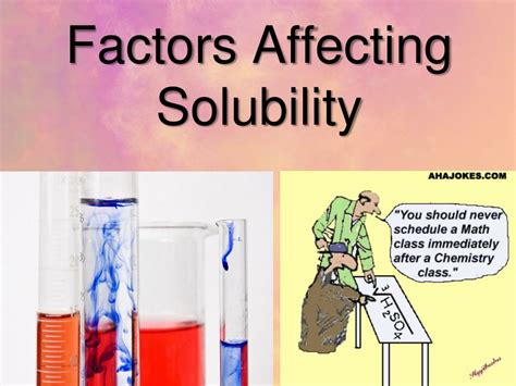 PPT - Factors Affecting Solubility PowerPoint Presentation, free ...