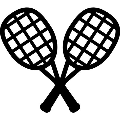 Squash Rackets Vector SVG Icon - SVG Repo