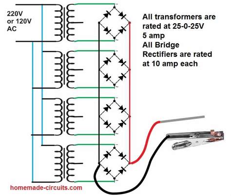 Mini Welding Machine Circuit for Small Welding Jobs – Homemade Circuit ...