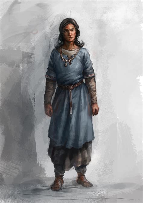 female medieval clothes | Medieval clothes, Character portraits ...