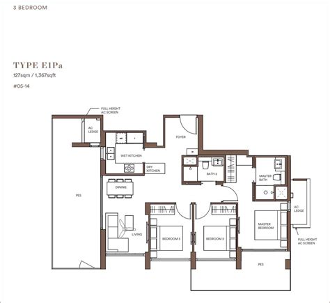 Park Place Residences Floor Plans