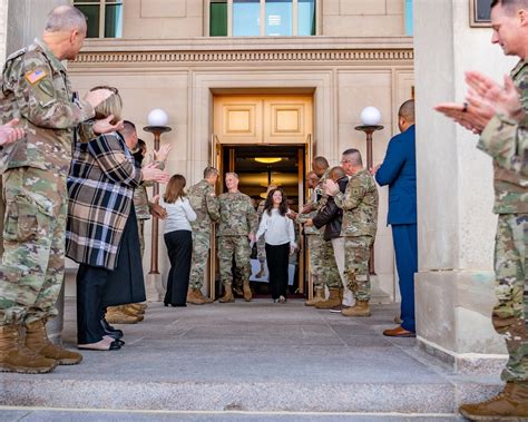 DVIDS - Images - Lt. Gen. Walter Piatt departs Pentagon for the last time as Director of the ...