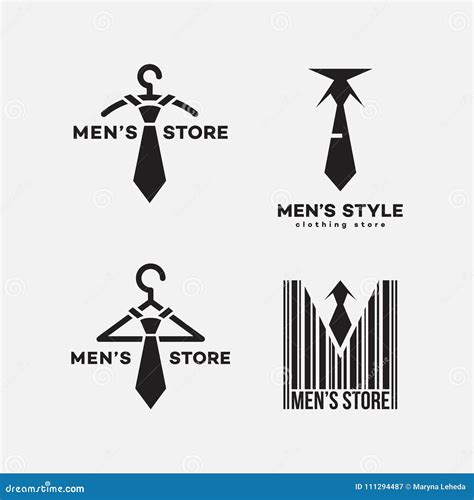 Mens style logo stock vector. Illustration of brand - 111294487