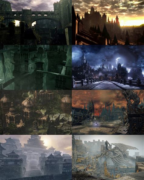 The towns and cities of soulsborne. Best level design goes to? : r/fromsoftware