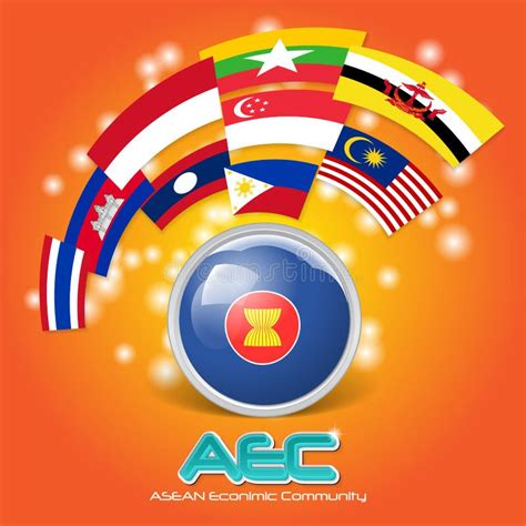 ASEAN Economic Community, AEC Stock Vector - Illustration of asia ...