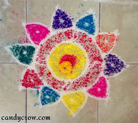 Easy Rangoli Designs For Pongal, Diwali and Karthikai Deepam | Candy Crow- Indian Beauty and ...