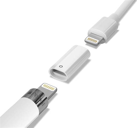 $6.99 - Apple Pencil Charging Adapter - Female to Female Lightning ...