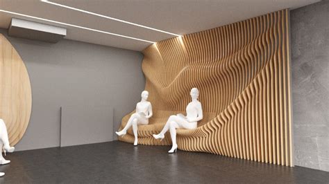 Denis Homyakov on Behance https://parametricarch.com/ | Parametric design, Parametric wall ...