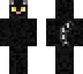 Black cat | Minecraft Skin