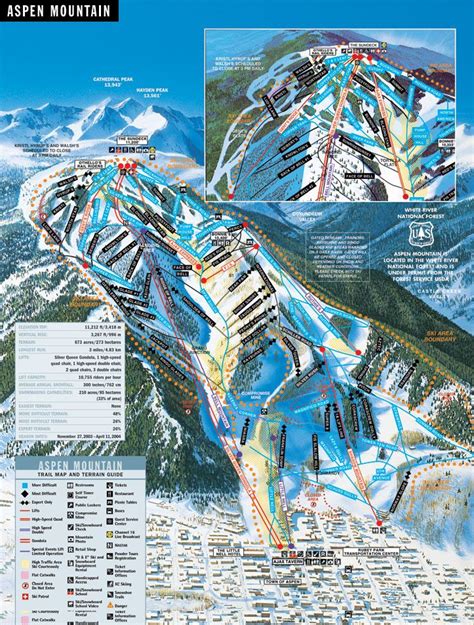 Aspen Ski Resorts Map - pic-cheese