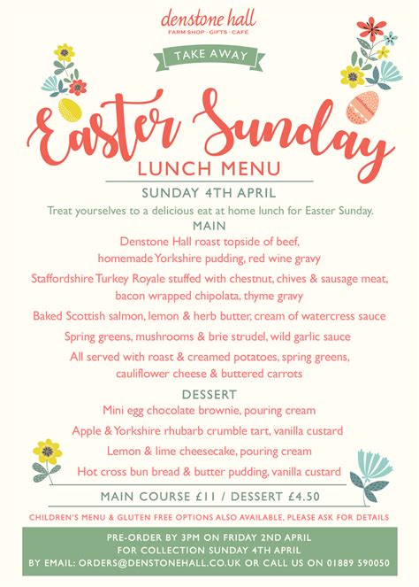 Easter Sunday Lunch 2024 - Delila Rochette