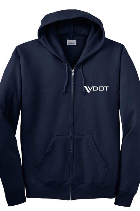 VDOT Logo Full Zip Hoodie