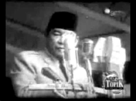 Soekarno Speech on Malaysia - YouTube