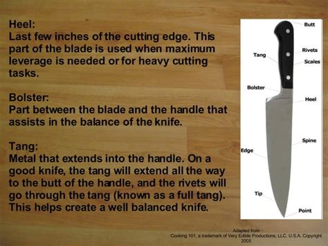 Knife and Cutting Techniques