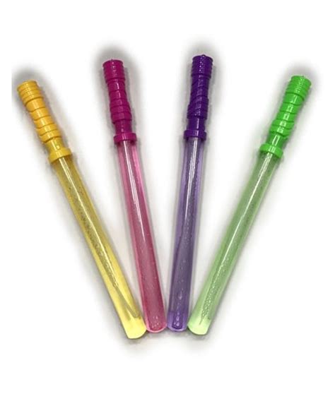 Fun Central (AU632) 12 pcs 14 Inch Assorted Bubble Wand, Giant Bubble Wands, Big Bubble Wands ...