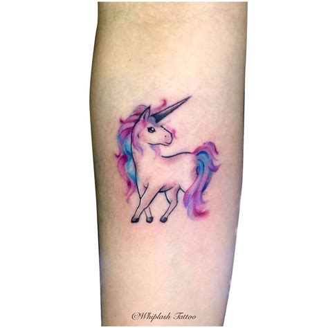 Dope Small Unicorn Tattoo On Wrist Download