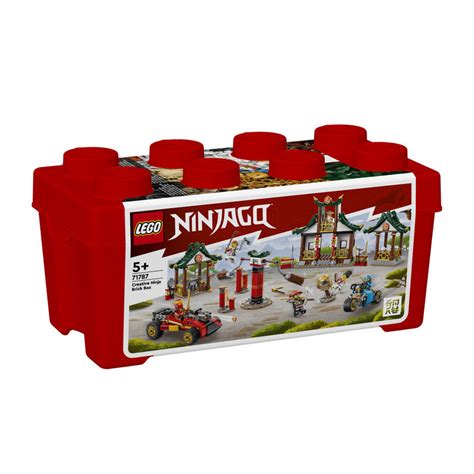 71787 La boîte de briques créatives ninja LEGO NINJAGO Oxybul Eveil et ...
