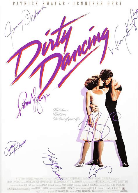 Hobby Dancing Dirty Dancing Movie Poster Digital Art by Towery Hill