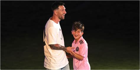 Lionel Messi’s son, Thiago, goes viral for funny moment during Inter ...