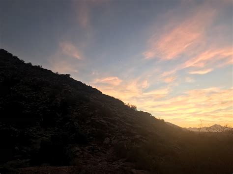 Sunset at South Mountain Park in Phoenix, AZ [OC] [4032 × 3024] # ...