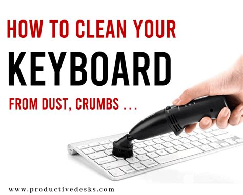 Best Keyboard Cleaners 2022: How To Clean And Disinfect A Computer Keyboard - Productive Desks