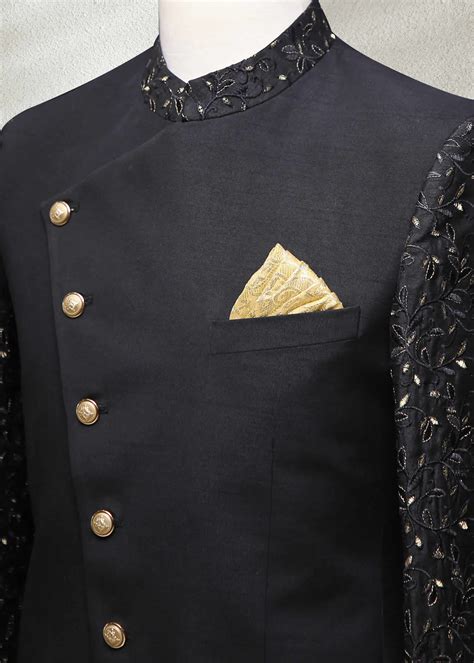 Buy Embellished Black Prince Coat