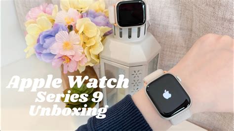 Apple Watch Series 9 (Starlight & Silver) Unboxing ⌚ - YouTube