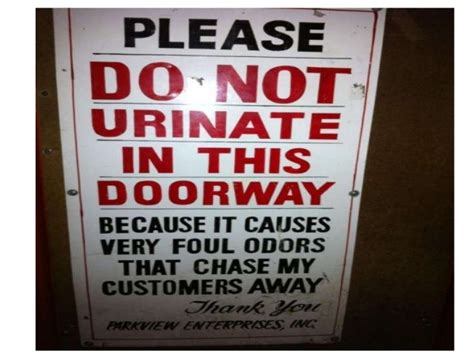 Funny Notices, Notices and Boards From Around The World!