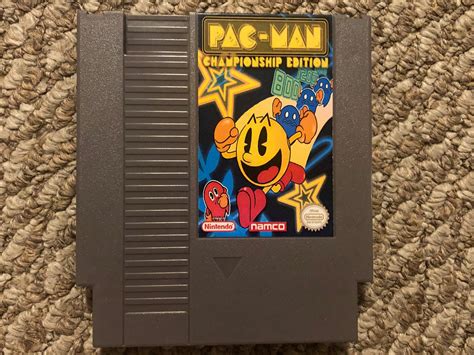 Pac Man Championship Edition Nintendo NES Video Game | Etsy