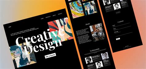 Figma design portfolio template - UXCrush.com