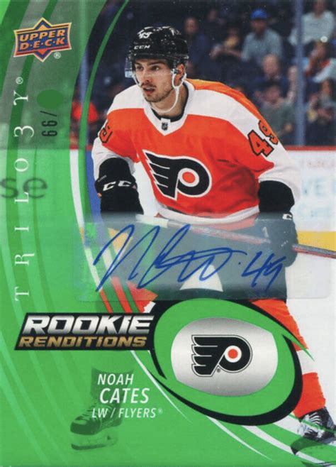 NHL Future Watch: Noah Cates Hockey Cards, Philadelphia Flyers