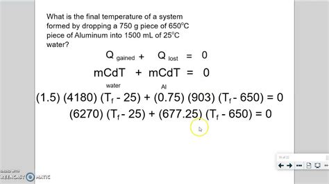Heat Temperature Formulas Examples How To Calculate T - vrogue.co