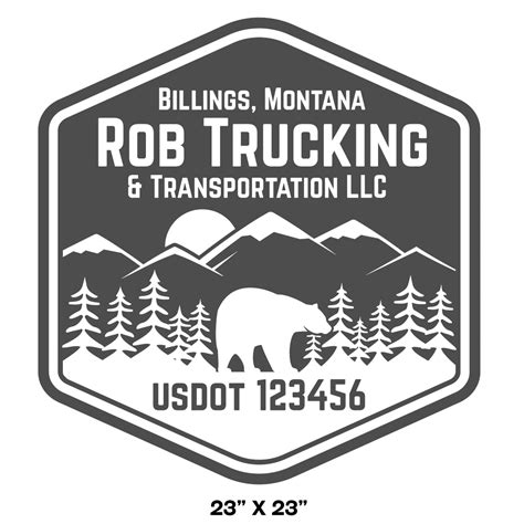 Company Name Truck Decal, 2 Pack – US Decals