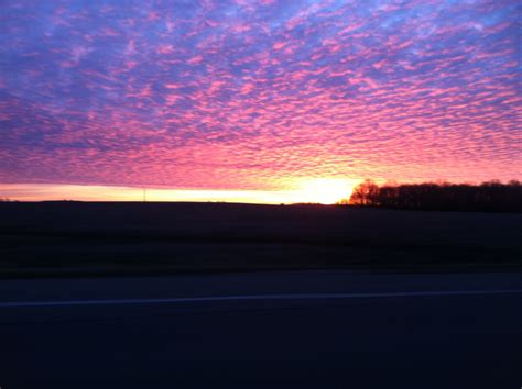 Sunrise in Central Indiana Indiana, Sunrise, Central, Plain, Celestial ...