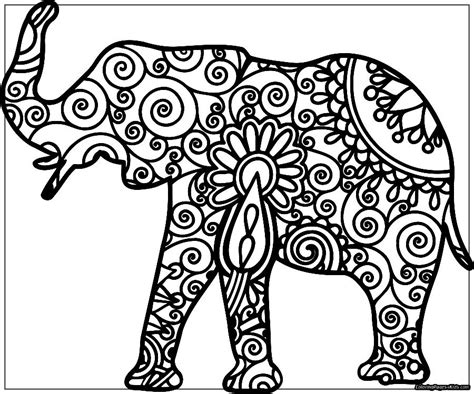 🐘🐘Colorear elefante online 🐘🐘 cientos de imágenes de elefantes para ...