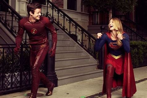 Here's our first look at the Supergirl/Flash crossover - Polygon