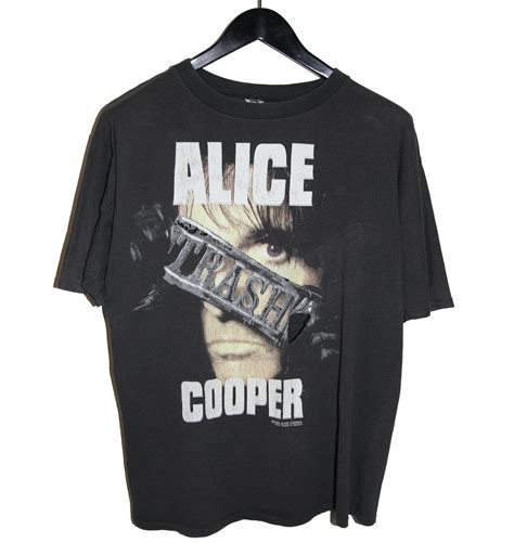 Alice Cooper 1990 Trash Tour Shirt – Faded AU