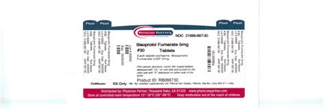 Bisoprolol Fumarate Information, Side Effects, Warnings and Recalls