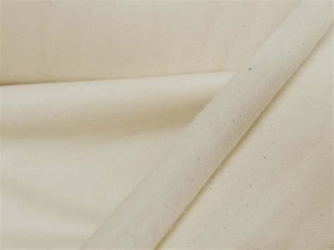 Flannel Organic, Natural Fabric, Unbleached Cotton Flannel, Fabric ...