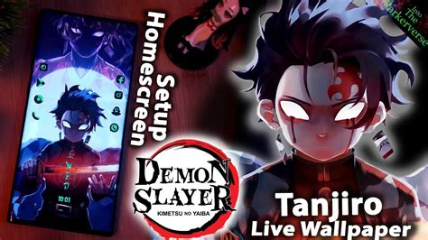 Tanjiro Kamado - Demon Slayer - Live Wallpaper & Android setup ...